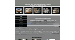 Desktop Screenshot of decorativeironworks.com